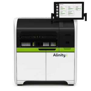 دستگاه Alinity-i: محصولی منحصر به فرد از کمپانی ابوت، دستگاه ایمونواسی خودکار، تصویر سیستم آزمایشگاهی پیشرفته برای تشخیص دقیق هورمونی، عفونی و سرطانی.